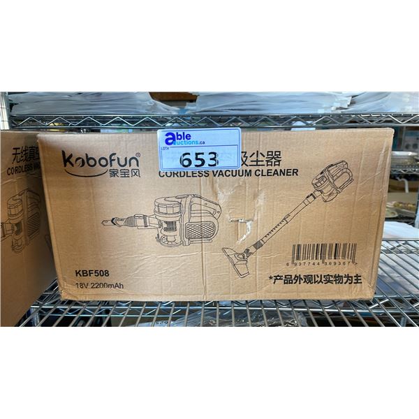*NEW IN BOX* KOBOFUN CORDLESS VACUUM CLEANER KBF508