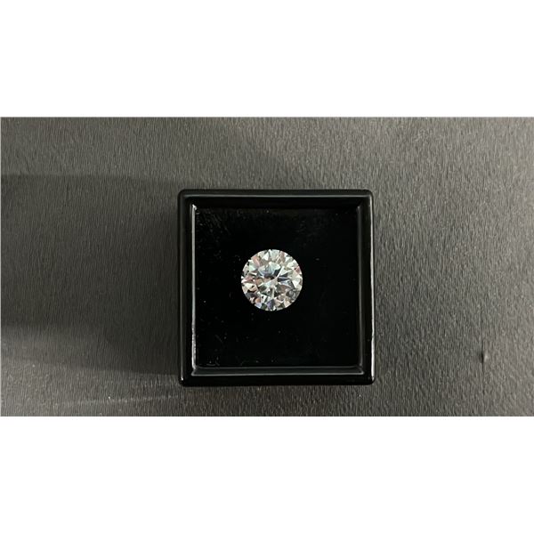 NEW 3 CT MOISSONITE LAB DIAMOND - ROUND, BRILLIANT CUT - D - VVS1