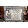 Image 1 : L.E.D ROBERT BATEMAN "HIGH KINGDON - SNOW LEOPARD" PRINT SIGNED & NUMBERED W/ORIGINAL PRINT