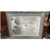 Image 3 : L.E.D ROBERT BATEMAN "HIGH KINGDON - SNOW LEOPARD" PRINT SIGNED & NUMBERED W/ORIGINAL PRINT
