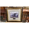 Image 1 : ROBERT BATEMAN "ARCTIC LANDSCAPE - POLAR BEAR" PRINT (20 1/2" X 19 1/2" FRAMED)