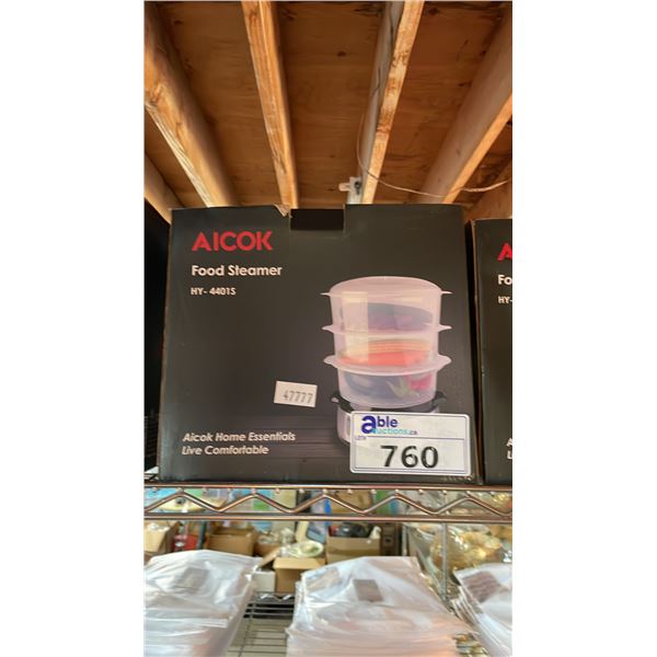 *NEW IN BOX* AICOK FOOD STEAMER HY-4401S