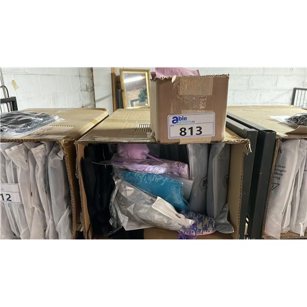 *NEW* CASE OF JEWELRY & CASE OF ASSORTED ITEMS INCLUDING; GLOVES, LARGE SYRINGES, COIN PURSE & MORE