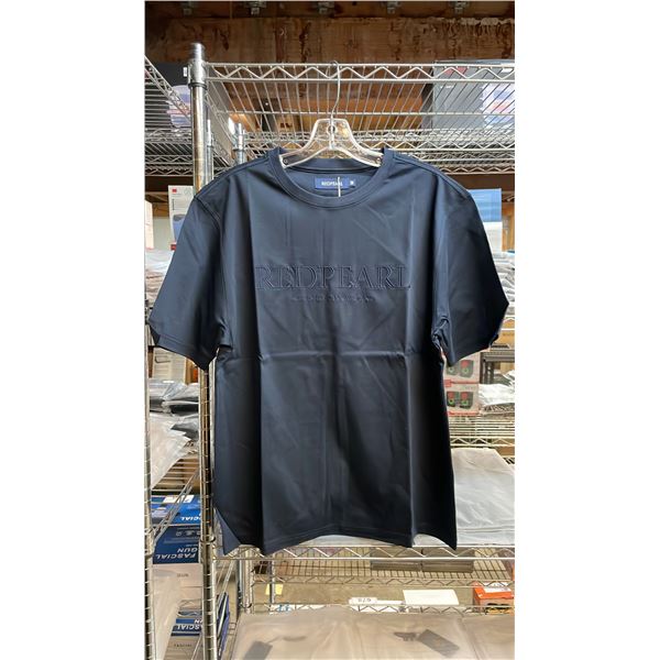 *NEW* (15) RED PEARL DESIGNER T-SHIRTS SIZE S, XS & M (NAVY BLUE)