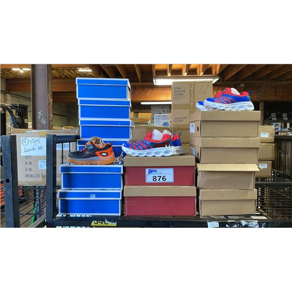 *NEW* ASSORTED PAIRS OF SPIDER-MAN KIDS SHOES