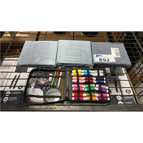 *NEW IN CASE* (4) SEWING SETS
