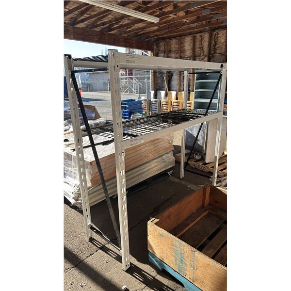 2-TIER METAL RACKING UNIT 6000 LBS CAPACITY 77" X 72"