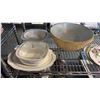 Image 2 : SHELF OF ASSORTED KITCHENWARE INCLUDING; QUEEN ANNE, CORNING WARE, ADIS & MORE