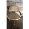 Image 2 : PAIR OF FABRIC ROLLING OFFICE CHAIRS