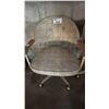 Image 3 : PAIR OF FABRIC ROLLING OFFICE CHAIRS