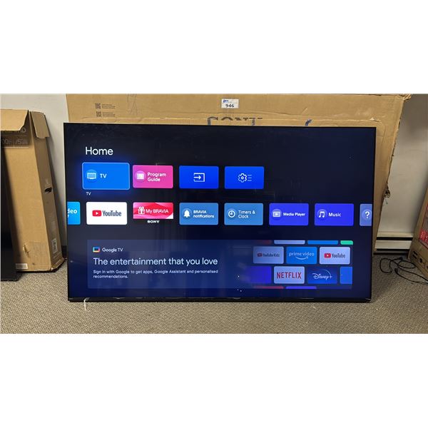 SONY BRAVIA 85" LED TV: MODEL XR-85X90L - *NO STAND, NO REMOTE*