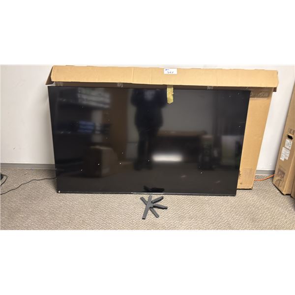 SAMSUNG 75" UHD TV WITH STAND & REMOTE: MODEL UN75DU6950F - *NO POWER CABLE*