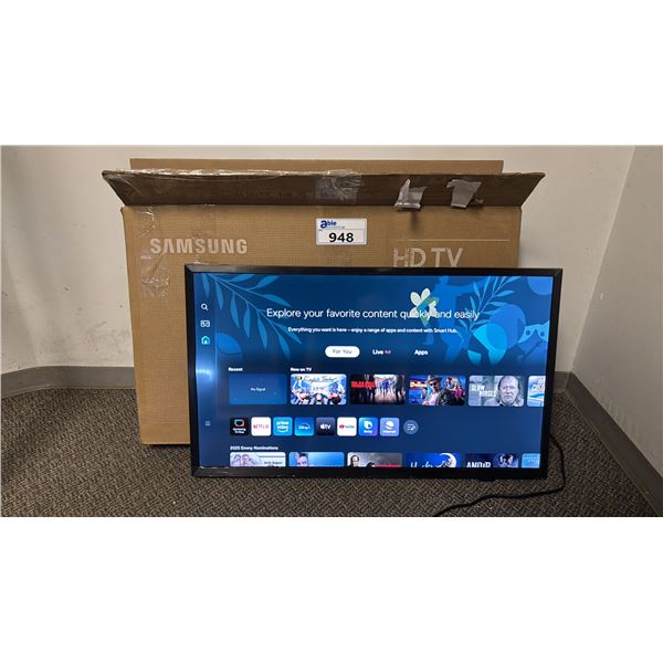 SAMSUNG 32" HD HDR LED TV WITH REMOTE: MODEL UN32H5000FF - *NO STAND*