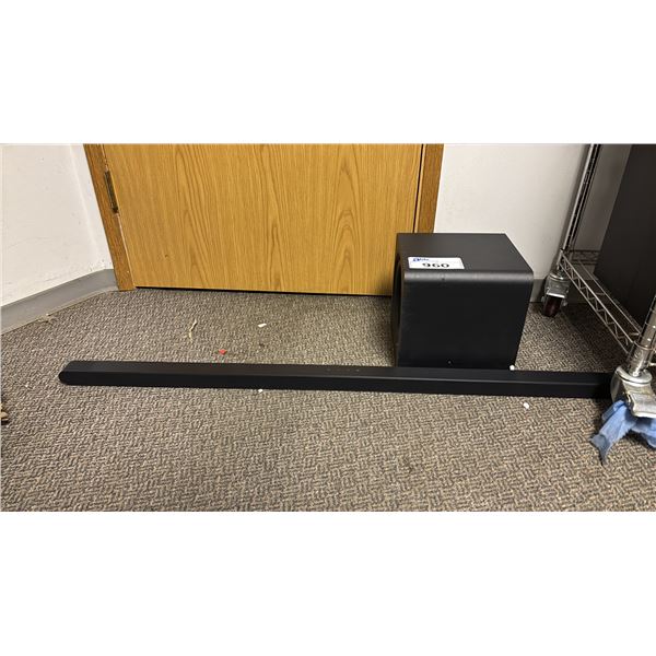 SAMSUNG HW-S800B SLIM SOUNDBAR WITH WIRELESS SUBWOOFER - *NO POWER CABLES*
