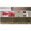 Image 2 : 7.5' SOLAR LIGHTED UMBRELLA: BLACK - IN BOX