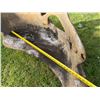 Image 11 : Carved Wooden Outdoor Bench 52" x 19" x 34"H & Table 38" x 57" x 20"H