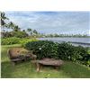 Image 1 : Carved Wooden Outdoor Bench 52" x 19" x 34"H & Table 38" x 57" x 20"H