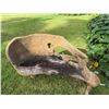 Image 6 : Carved Wooden Outdoor Bench 52" x 19" x 34"H & Table 38" x 57" x 20"H