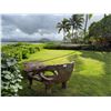 Image 9 : Carved Wooden Outdoor Bench 52" x 19" x 34"H & Table 38" x 57" x 20"H