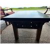 Image 15 : Wooden Slatted Loveseat w/ 2 Matching Chairs, Cushions & 2 Accent Tables, Misc Sizes