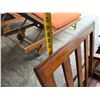 Image 23 : Wooden Slatted Loveseat w/ 2 Matching Chairs, Cushions & 2 Accent Tables, Misc Sizes