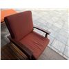 Image 26 : Wooden Slatted Loveseat w/ 2 Matching Chairs, Cushions & 2 Accent Tables, Misc Sizes