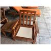 Image 28 : Wooden Slatted Loveseat w/ 2 Matching Chairs, Cushions & 2 Accent Tables, Misc Sizes