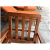 Image 29 : Wooden Slatted Loveseat w/ 2 Matching Chairs, Cushions & 2 Accent Tables, Misc Sizes