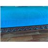 Image 11 : Large American Empire-Style Wooden Lounger w/ Carved Details & Cushions 94" x 48" x 36"H