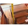 Image 6 : Qty 3 Wooden Nesting Side Tables 12"W x 27"H (largest)