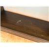Image 12 : Wooden Oval Entry Console Table w/ Natural Stone Top 70" x 19" x 40"H