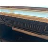 Image 9 : Wooden Oval Entry Console Table w/ Natural Stone Top 70" x 19" x 40"H