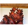 Image 2 : Large, Tall Carved Wooden Sculpture of Underwater Marine Life 36"W x 95"H