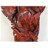 Image 6 : Large, Tall Carved Wooden Sculpture of Underwater Marine Life 36"W x 95"H