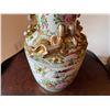 Image 3 : Large Chinese Famille Rose Vase w/ Maker's Mark 7" Dia, 14"H