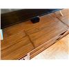 Image 6 : Wooden Bamboo-Motif Media Console or TV Stand 63" x 20" x 24"H (contents not included)
