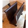 Image 1 : Curved Wooden Magazine Rack 19" x 10"