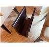 Image 2 : Curved Wooden Magazine Rack 19" x 10"