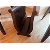 Image 3 : Curved Wooden Magazine Rack 19" x 10"