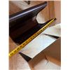 Image 5 : Curved Wooden Magazine Rack 19" x 10"