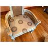 Image 12 : Rattan Settee w/ Reclaimed Natural Wood Finish & Seat Cushion, & 2 Matching Chairs, Misc Sizes