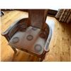 Image 15 : Rattan Settee w/ Reclaimed Natural Wood Finish & Seat Cushion, & 2 Matching Chairs, Misc Sizes