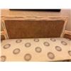 Image 4 : Rattan Settee w/ Reclaimed Natural Wood Finish & Seat Cushion, & 2 Matching Chairs, Misc Sizes