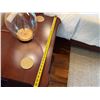 Image 20 : Wooden Sleigh Bed w/ Upholstered Bench & 2 Nightstands (mattress not included)