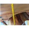 Image 20 : Wooden Desk w/ 4 Drawers 60" x 30" x 30"H & Chair w/ Upholstered Seat 36"H
