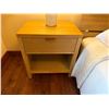 Image 5 : Bedroom Set w/ Wooden Headboard & 2 Nightstands, Misc Sizes (mattress not included)