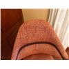 Image 2 : Wooden High Back Armchair w/ Upholstered Seat & Back 23"W x 37"H