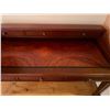 Image 4 : Wooden Partner Desk w/ 3 Drawers 60" x 26" x 39"H & Chair w/ Upholstered Seat 36"H