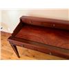 Image 5 : Wooden Partner Desk w/ 3 Drawers 60" x 26" x 39"H & Chair w/ Upholstered Seat 36"H