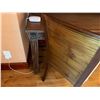 Image 7 : Carved Wooden Desk w/ Hutch 60" x 30" x 75"H & Chair 36"H (contents not included)